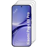 3 verres tremp� pour xiaomi poco x8 pro 5g - film vitre protection ecran verre tremp�