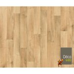 Sol pvc best - imitation parquet h�tre brun clair - rouleau de 3m x 4m
