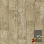 Sol pvc imitation parquet m�l�ze brun clair - rouleau de 3m x 4m