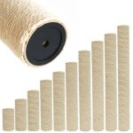 30 cm poteau de rechange arbre  chat  74 cm - m8 colonne - grattoir en sisal