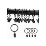30 pices anneaux rideaux avec pinces oeillet 32mm accroche rideau avec clips pince rideaux en mtal ...