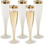 30 pices verres  champagne fltes  vin empilables rutilisables transparentes et lgantes parfaites ...