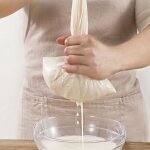 30 x 45 cm - coton non blanchi - sacs de passoire de cuisine r�utilisables pour le th� coton �tamine ...