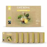 300 capsules compatibles nespresso pro - caf espresso bio - dosettes by caf royal