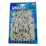 300 croix de carrelage croisillons entrecroisement carreaux blanc 5 x 5 mm