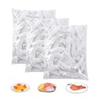 300pcs charlotte alimentaire reutilisablefilm etirable elastique en plastique jetablesacs de conservation ... 300pcs charlotte alimentaire reutilisablefilm etirable elastique en plastique jetablesacs de conservation ...