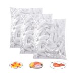 300pcs charlotte alimentaire reutilisablefilm etirable elastique en plastique jetablesacs conservation ...