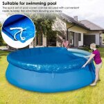 305cm de diam�tre couverture de piscine rondecouverture b�che bleu anti - poussi�re imperm�able pour ...
