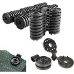 30pcs clip de tissu dombrage de fixation pour brise vue clip sp�cial avec ?illet fixation brise vue occultant ...