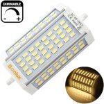 30w r7s led peut �tre obscurci j118 ampoule led 230v r7s 118mm base chaud 200w blanc ampoule halog�ne ...