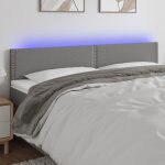 Vidaxl tte de lit  led meuble de chambre  coucher accessoire de lit double tte de cadre de lit intrieur ...