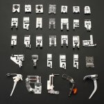 32 pied - de - biches multiusage pour machine a coudre domestique