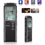 32gb dictaphone enregistreur numrique enregistreur audio vocale portable lcd ecran - t60 noir
