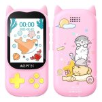 32go lecteur mp3 enfant avec bluetooth 5. 3 design en forme de chat haut - parleur hd2. 4 tft �cran carte ...