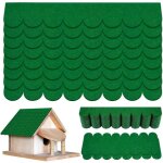 32pcs bardeau bitume toiture mini bardeaux de toit auto - adh�sifs feutre de toiture autocollant pour ...
