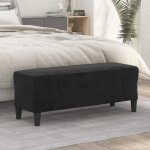 349426 vidaxl banc noir 100x35x41 cm velours 349426 vidaxl banc noir 100x35x41 cm velours