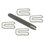 35 cm (14) / 13 mm / 3 / 8 / 50 mln guide - cha�ne + 4 x cha�ne pour stihl 018 ms 180