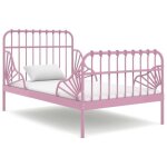 35003®luxueuse ?top?cadre de lit 1 personne extensible rose métal 80x130 - 200 cm strucutre de lit adulte:1344 ... 35003®luxueuse ?top?cadre de lit 1 personne extensible rose métal 80x130 - 200 cm strucutre de lit adulte:1344 ...