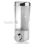 350ml distributeur de savon mural liquide en plastique abs 18 x 8. 5 x 7cm