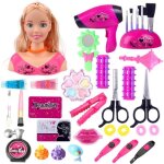35pcs poup�e coiffage t�te poup�e coiffure coiffure mannequin maquillage kidsep sets for girls coiffes ...