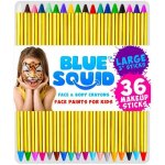 36 crayons de couleur pour le corps palette de maquillage pour enfants 36 crayons de maquillage pour ...