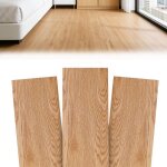 36 pi�ces rev�tement de sol pvc - dalles autocollantes effet ch�ne miel - 1524 x 914 cm - 5 m� - pour ...