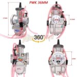 36mm - carburateur pwk 33 36 38 40 42mm moteur à 4 temps pièces de course scooters dirt bike avec jet ... 36mm - carburateur pwk 33 36 38 40 42mm moteur à 4 temps pièces de course scooters dirt bike avec jet ...