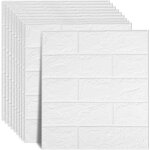 36piece panneaux muraux 3d imitation pierre peel and stick papier peint adhesif mural rev�tement mural ...