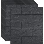 36piece panneaux muraux 3d imitation pierre peel and stick papier peint adhesif mural rev�tement mural ...