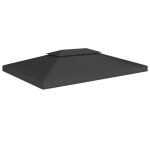 3753top vente® toile de toit de belvédèretoile de rechange pour pavillon tonnelle tente anti uv 2 niveaux ... 3753top vente® toile de toit de belvédèretoile de rechange pour pavillon tonnelle tente anti uv 2 niveaux ...