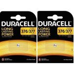 377 sr626sw duracell 2 piles