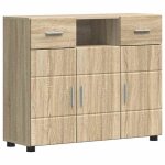 [3946638]buffet ch�ne sonoma 88. 5x30. 5x73cm bois ding�nieriepoids:27. 54 kg