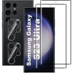 3d film pour samsung galaxy s23 ultra verre tremp� [2 + 2 pi�ces] cam�ra arri�re protecteur film + protecteurs ...