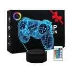 Lampe 3d - ps4 - 16 couleurs - tlcommande - design contemporain