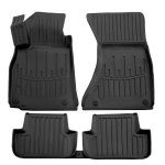 Scoutt 3d tapis de sol en caoutchouc premium pour audi a4 (b8) 2008 - 2015