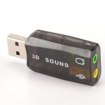 3d usb carte son usb audio 5. 1 externe usb carte son adaptateur audio micro haut - parleur interface ...