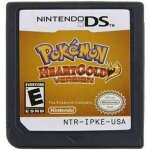 3ds ndsi nds accessoire carte de jeu - pok�mon version heartgold (version anglaise!!)