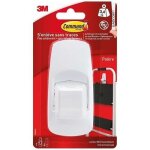 3m - pat�re adh�sive - 1 t�te - supporte 34 kg - blanc - lot de 1