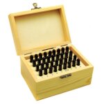 3mm 36pc lettre et num�ro de s�rie de timbres timbres poin�on m�tal te132