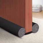 3pcs boudin de porte 96cm boudin bas de porte isolant double protection contre les courants dair anti ...