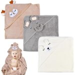 3pcs cape de bain bebeserviette de bain bb cape de bain bebe garcon serviette pongepeluche de corail ...