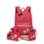 3pcs cartable papillons sac  dos en toile enfant fille collge lyce sac  bandoulire sac de voyage ...