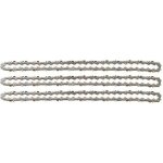 3pcs chaînes de tronçonneuses 3 / 8 13 mm 52 maillons longueur de guide - chaîne 35 cm compatible avec ... 3pcs chaînes de tronçonneuses 3 / 8 13 mm 52 maillons longueur de guide - chaîne 35 cm compatible avec ...