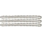 3pcs chanes de trononneuses 3 / 8 13 mm 56 maillons longueur de guide - chane 40 cm compatible avec ...