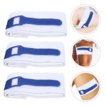 3pcs fixateurs de cath�ter urinaires universels bandes �lastiques bandes de fixation de sac durine (blanc ...
