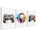 3pcs gamer posters jeu vidéo déco affiche de jeu decoration murale chambre gaming art toile peinture ... 3pcs gamer posters jeu vidéo déco affiche de jeu decoration murale chambre gaming art toile peinture ...