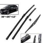 3pcs jeu de balais dessuie - glace avant + arri�re pour citro�n c4 hayon 2010 - 2017 2016 2015 2014 de ...
