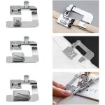 3pcs pied de biche  ourlet roulott couture ourlet roul pied pied presseur ourlet roul pied de biche ...