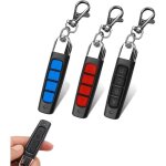 Accessoire de portail - universelle - 3pcs - 433 mhz - tlcommande  code fixe - facile  copier