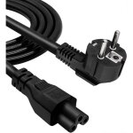 3pin ac cordon de tr�fle 1. 8m cable alimentation pc tripolaire cee7 3 voies vers iec 320 c510a - 16a ...